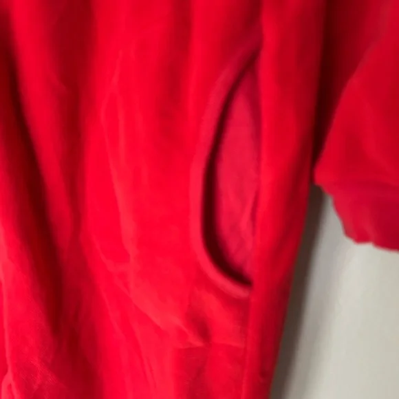 Nick & Nora Adult One Piece Pajama Jumpsuit with Santa Design Size L - Picture 5 of 7